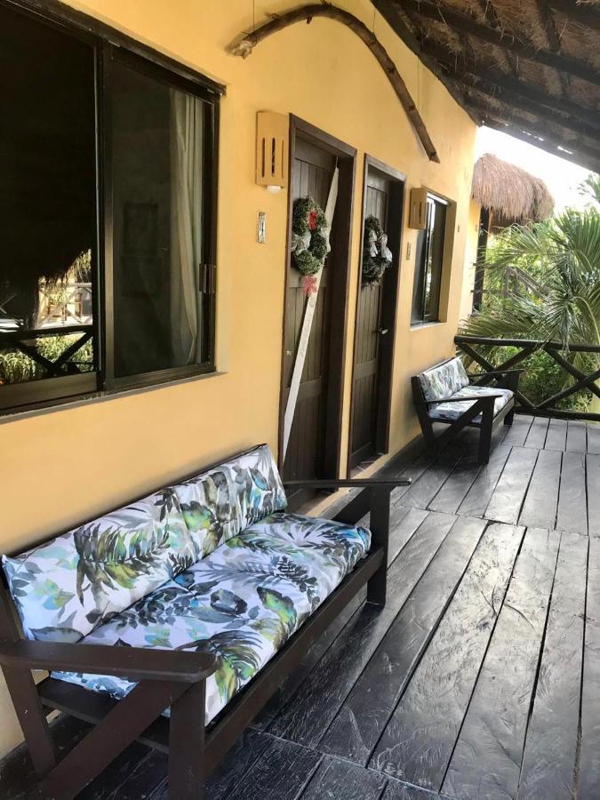 Hotel Luna De Plata Mahahual Exterior foto