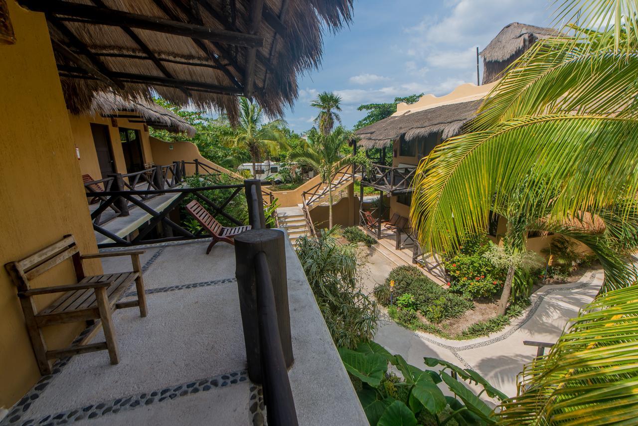 Hotel Luna De Plata Mahahual Exterior foto