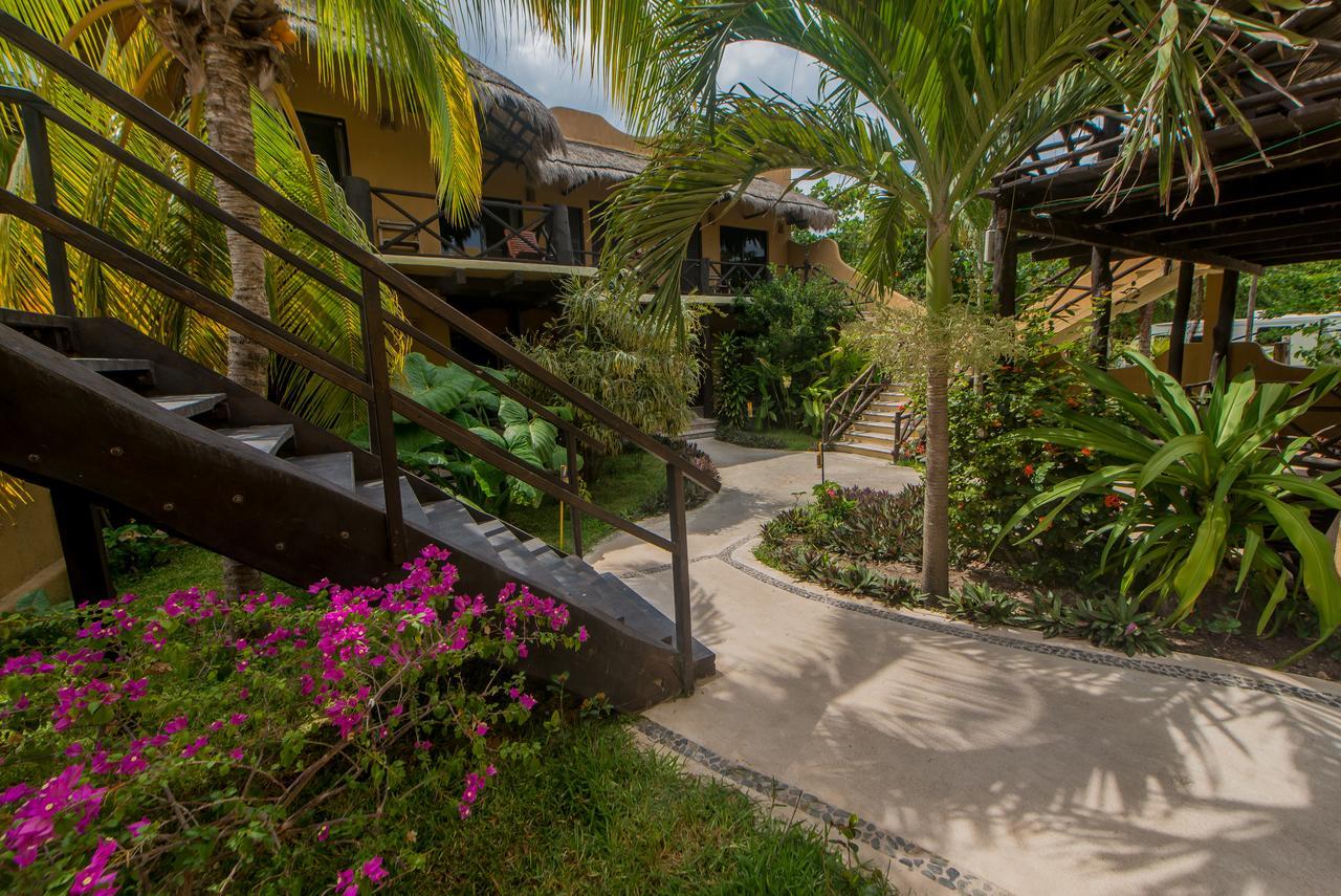 Hotel Luna De Plata Mahahual Exterior foto