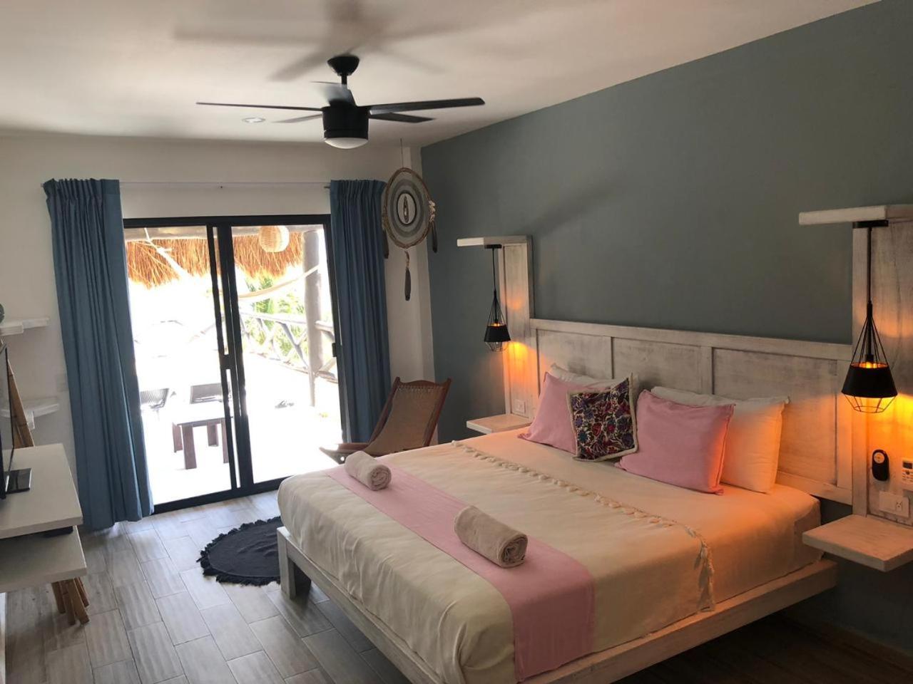 Hotel Luna De Plata Mahahual Exterior foto